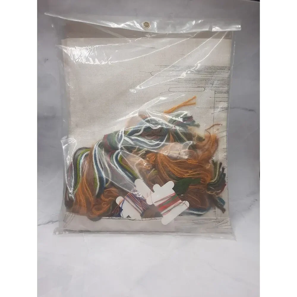 Vintage Bucilla Creative Needlecraft Kit On The Wing Picture Duck